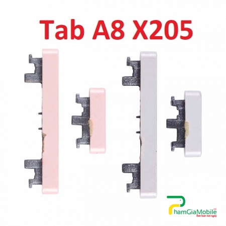 Nút Nguồn Ngoài Vỏ Samsung Galaxy Tab A8 10.5 2021 SM-X200 X205 Điều Chỉnh Âm Lượng Nhựa Bên Sườn Original Power Button + Volume Control